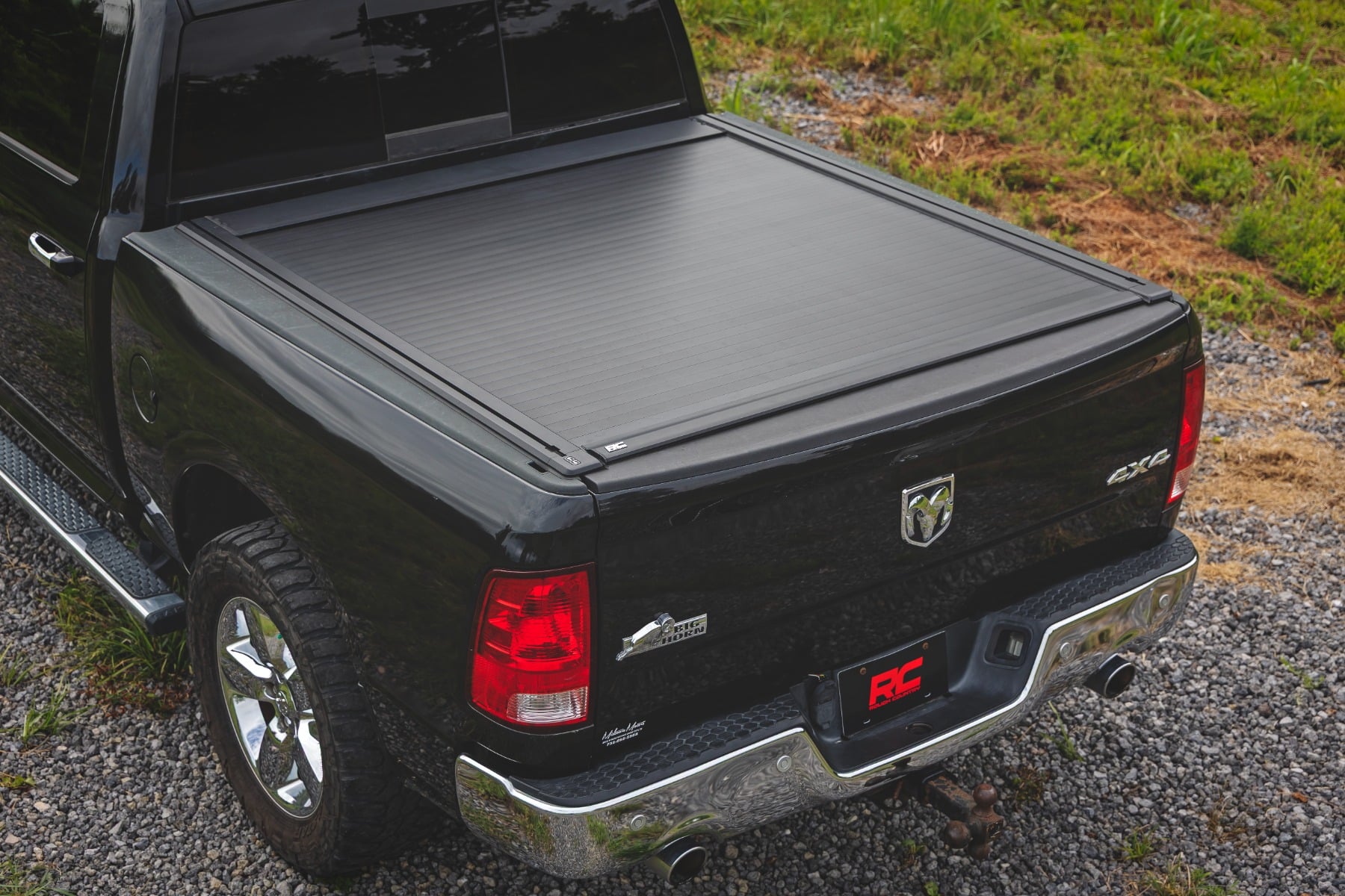 Powered Retractable Bed Cover 5 Foot 7 Inch Bed Ram 1500 2WD/4WD (2009-2018 & Classic) Rough Country-5