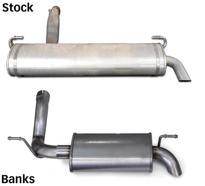 Monster Exhaust System for 18-23 Jeep Wrangler JL 3.6L, 4-Door Banks Power-2
