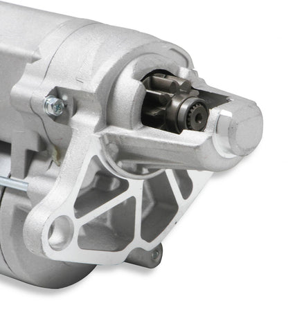 Mini Starter Chrysler Gray/Zinc Fits Chrysler/Dodge/Plymouth: 1965-1992 Small Block 273/318/340/360 1992-2003 Small Block Magnum 5.2L/5.9L 1965-1983 Slant-6 170/198/225 1965-1979 Big Block 361/383/400/413/426W/440 including Hemi Mr Gasket-1