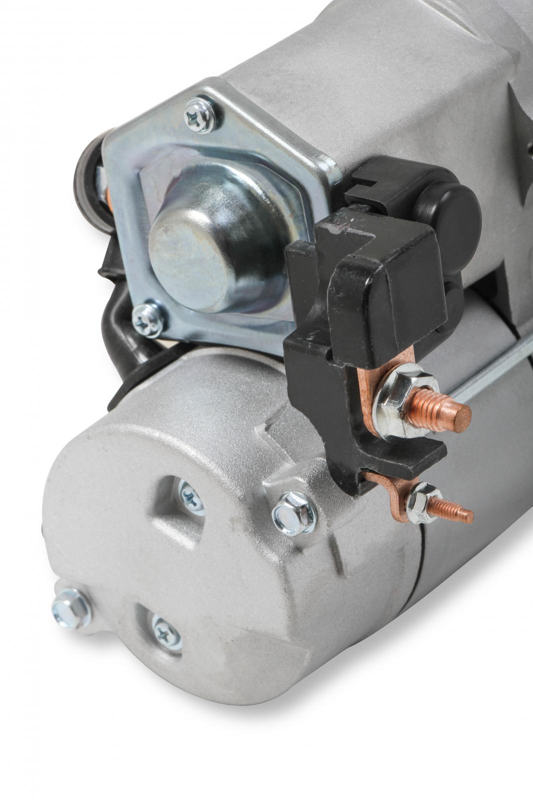 Mini Starter Chrysler Gray/Zinc Fits Chrysler/Dodge/Plymouth: 1965-1992 Small Block 273/318/340/360 1992-2003 Small Block Magnum 5.2L/5.9L 1965-1983 Slant-6 170/198/225 1965-1979 Big Block 361/383/400/413/426W/440 including Hemi Mr Gasket-2