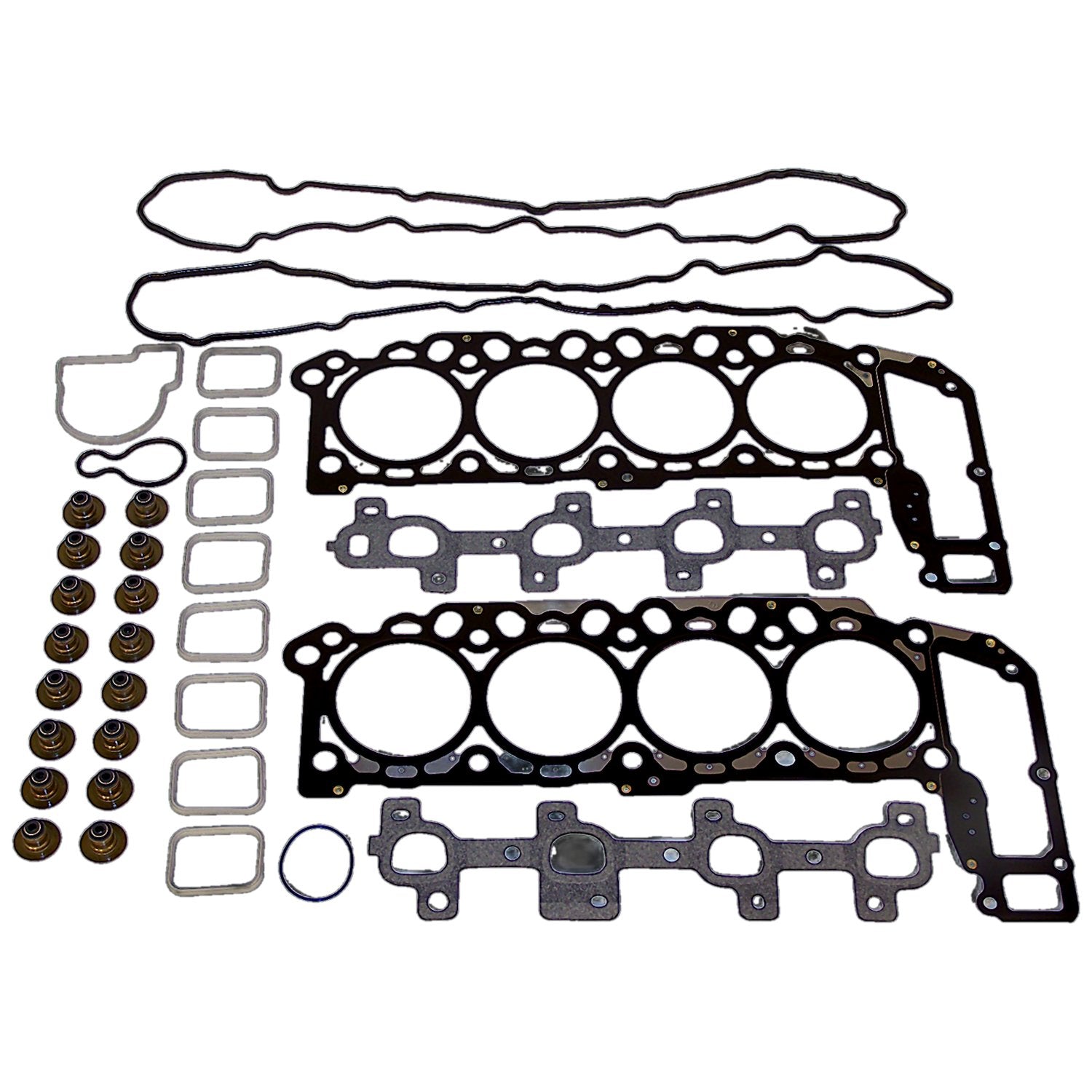 Upper Gasket Set for 1999-2003 Jeep WJ, WG Grand Cherokee w/ 4.7L Engine Crown Automotive-2
