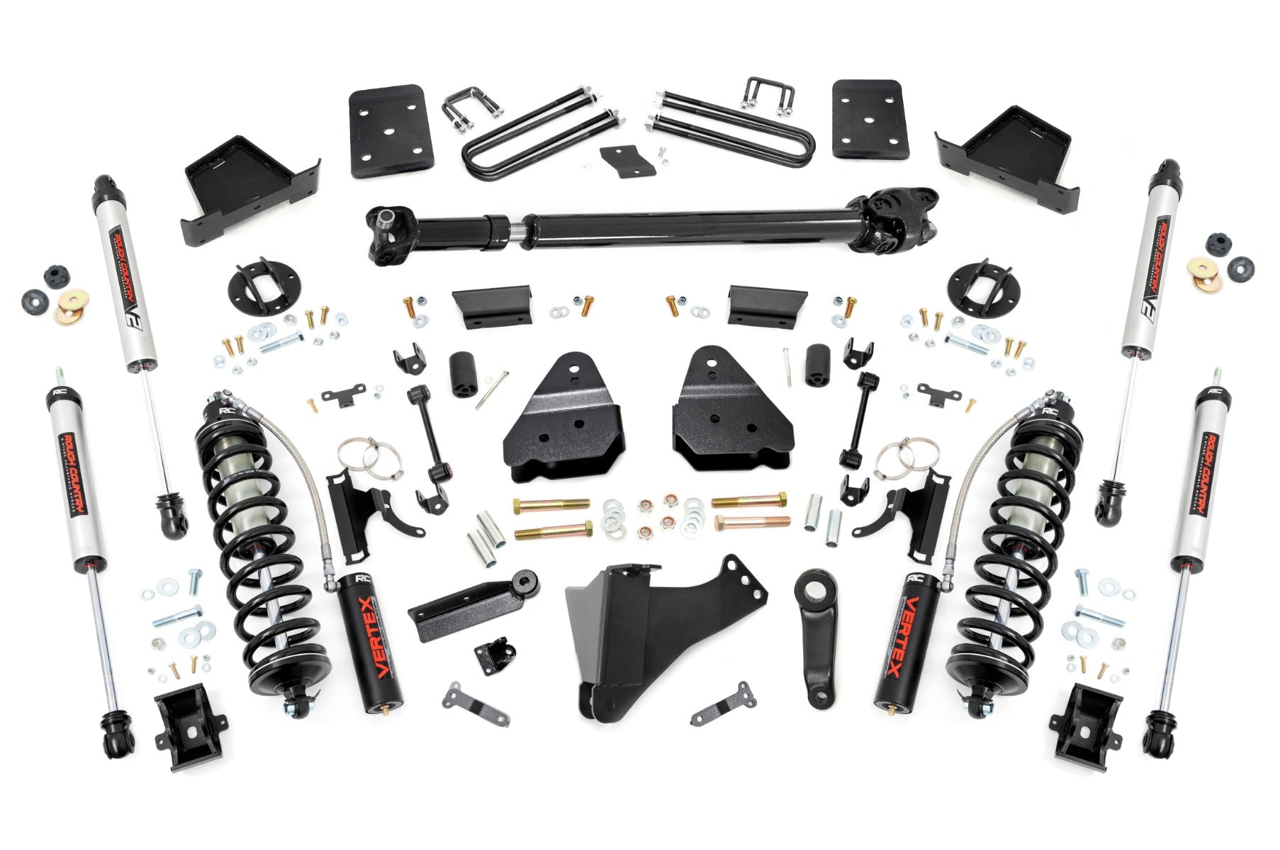 6 Inch Lift Kit No OVLDS D/S C/O V2 Ford F-250/F-350 Super Duty (17-22) Rough Country