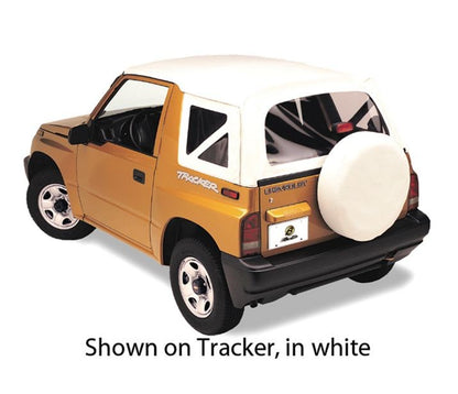 Replace-A-Top for OEM Hardware For Geo/Suzuki 1995-1998 Tracker/Sidekick Clear Black Crush No Door Skins Included Bestop