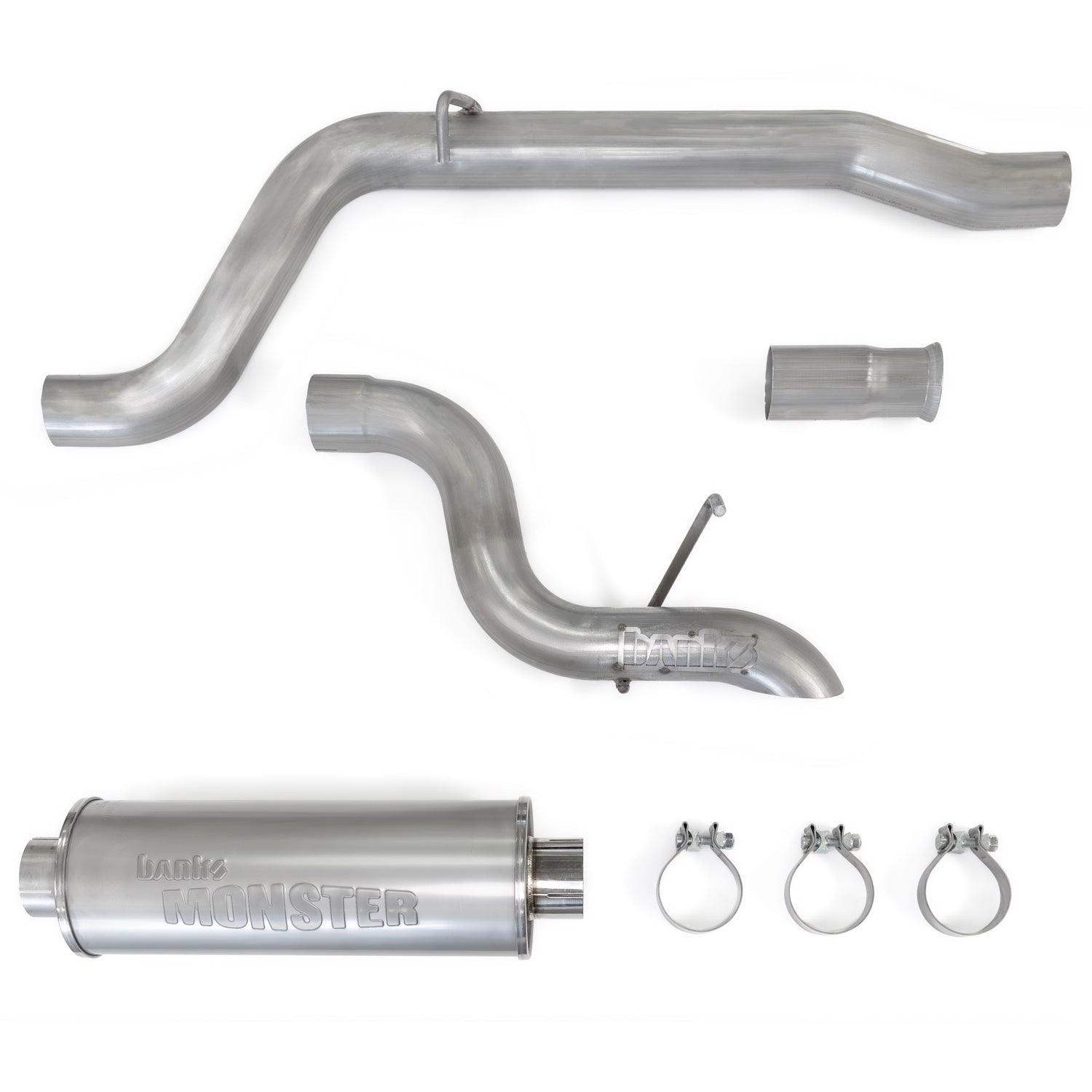 Monster Exhaust for 18-23 Jeep Wrangler JL 2.0L, 4-Door Banks Power-1