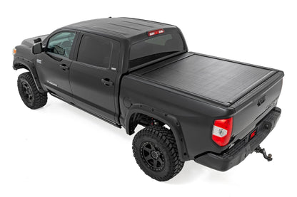 Powered Retractable Bed Cover 5 Foot 7 Inch Bed Toyota Tundra (07-21) Rough Country-2