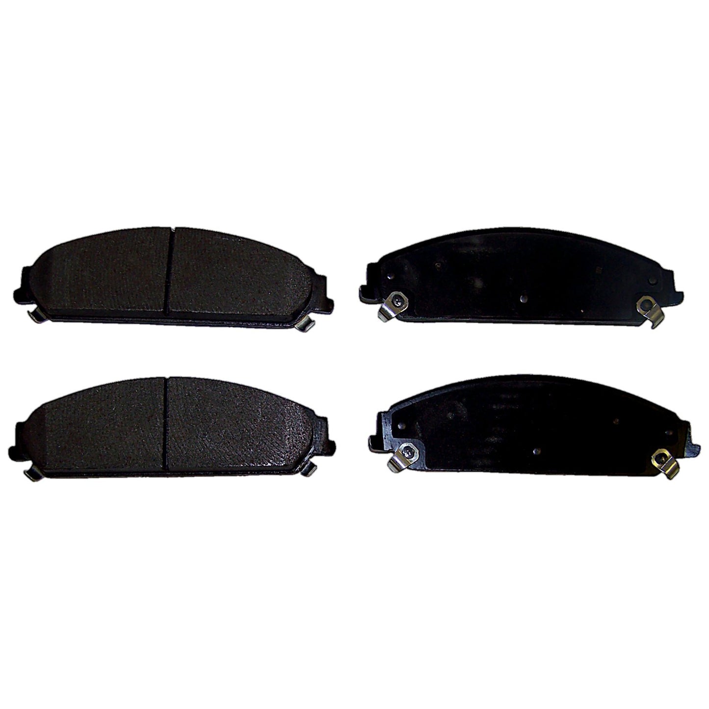 Front Brake Pad Set for Select 05-10 Dodge and Chrysler w/ Dual Piston Calipers Crown Automotive-2