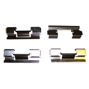 Front Brake Pad Spring Kit for Select Jeep 05-10 Grand Cherokee & Commander Crown Automotive-2