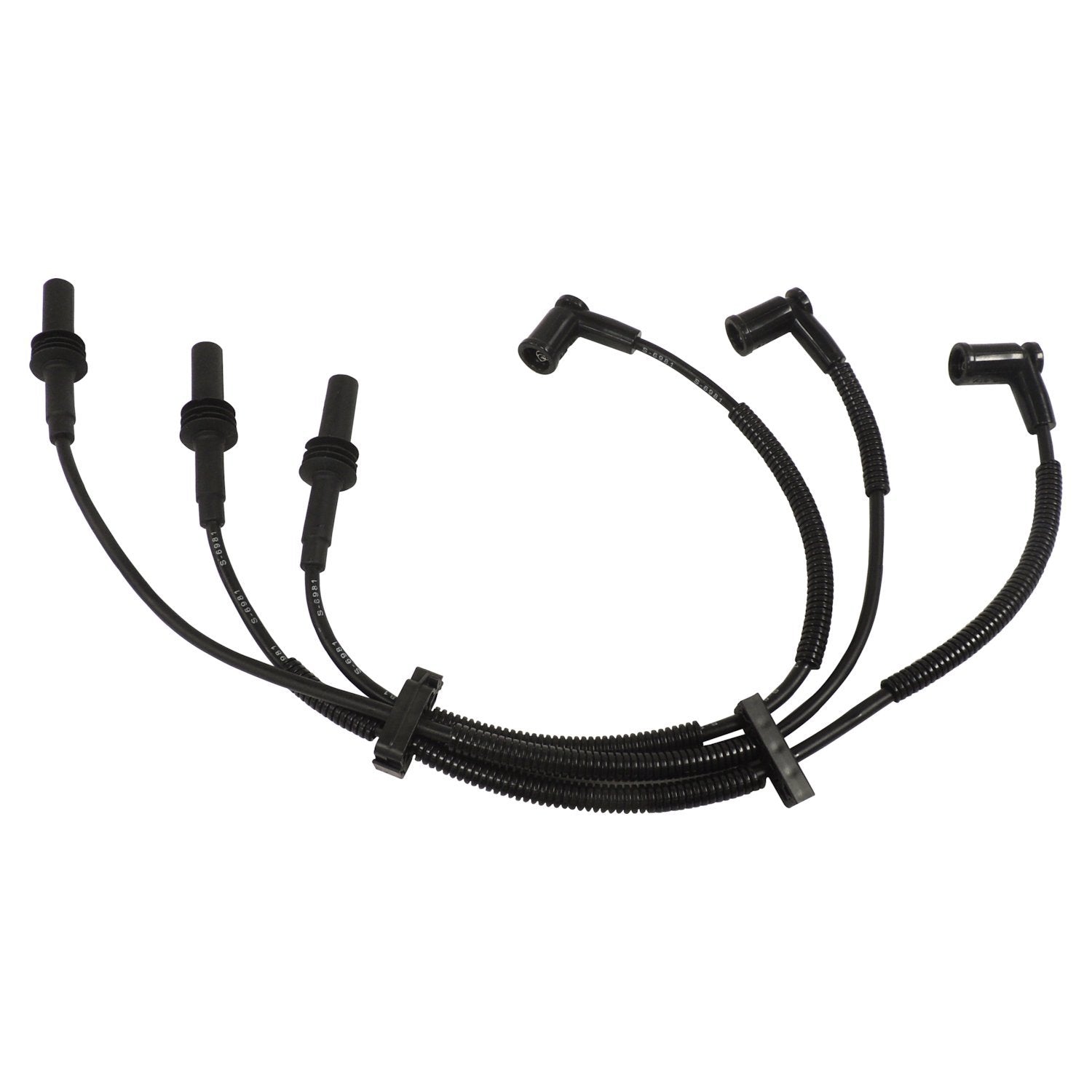 Ignition Wire Set for 09-12 Jeep Grand Cherokee, Commander, Liberty w/ 3.7L Eng. Crown Automotive