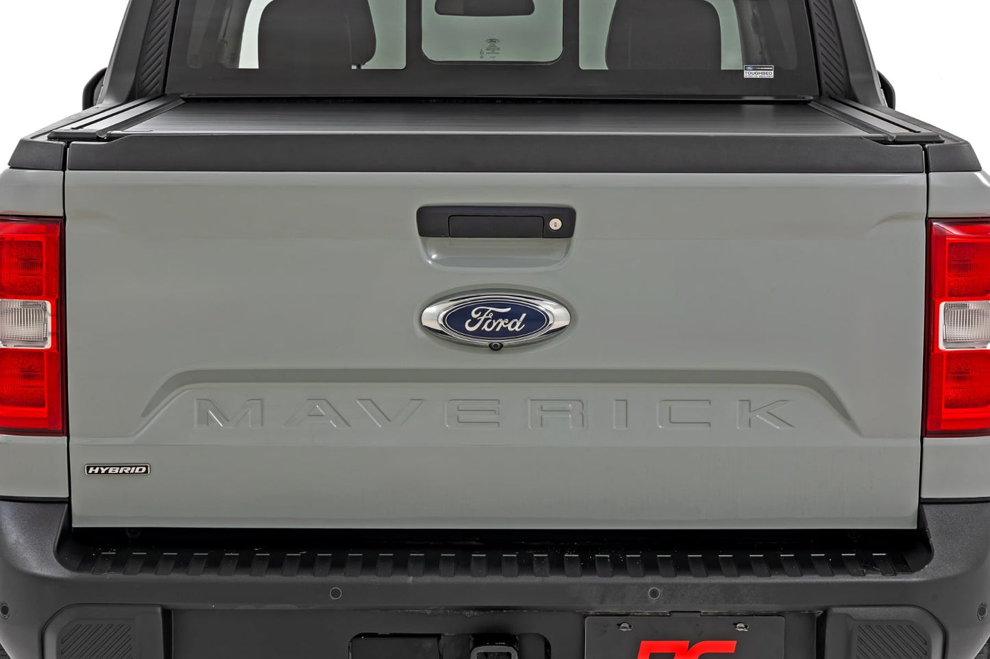 Powered Retractable Bed Cover 4 Foot 6 Inch Bed Ford Maverick 2WD/4WD (2022-2026) Rough Country-3