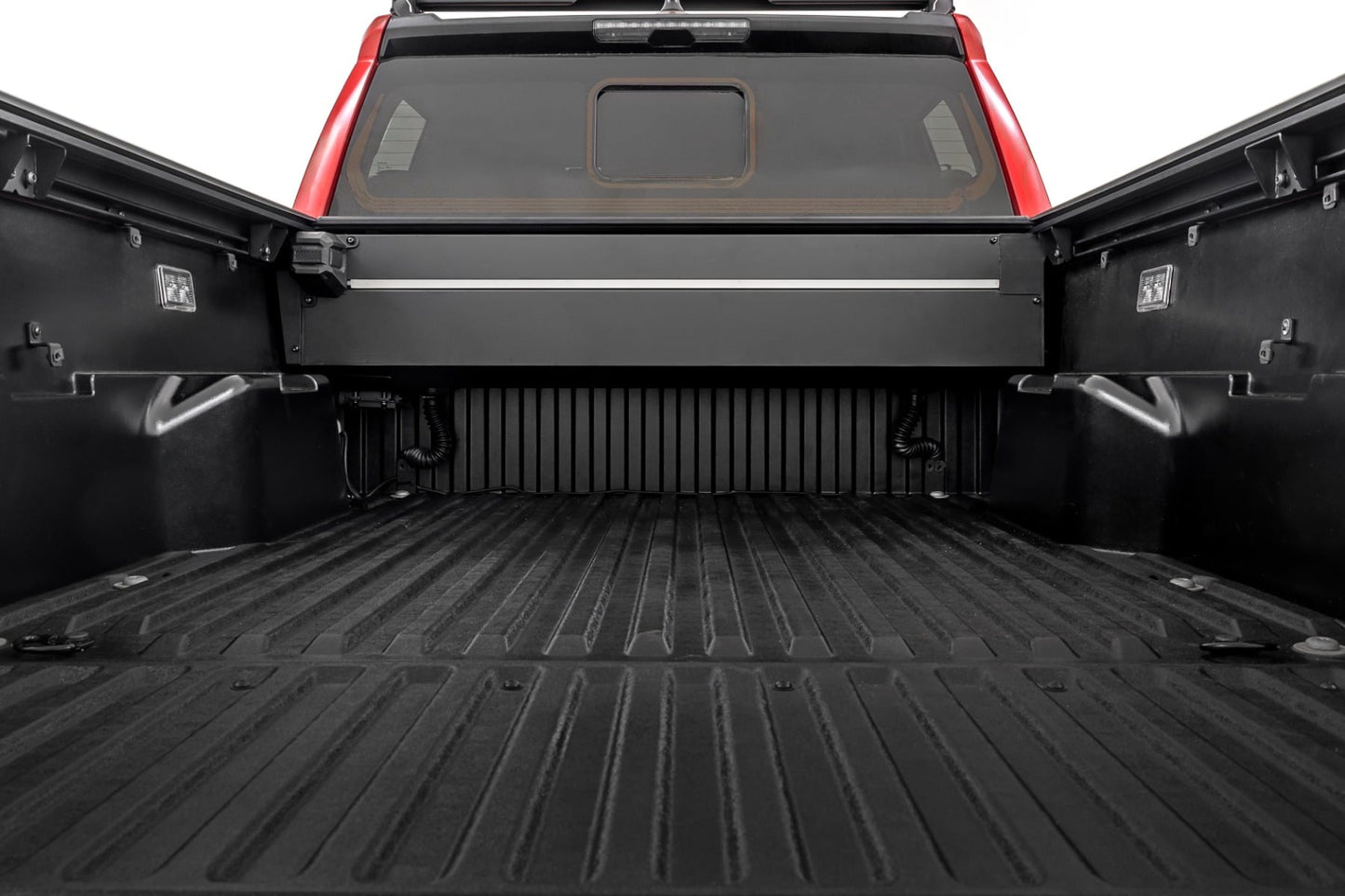 Powered Retractable Bed Cover 5 Foot Bed Toyota Tacoma 2WD/4WD (2024-2026) Rough Country-4