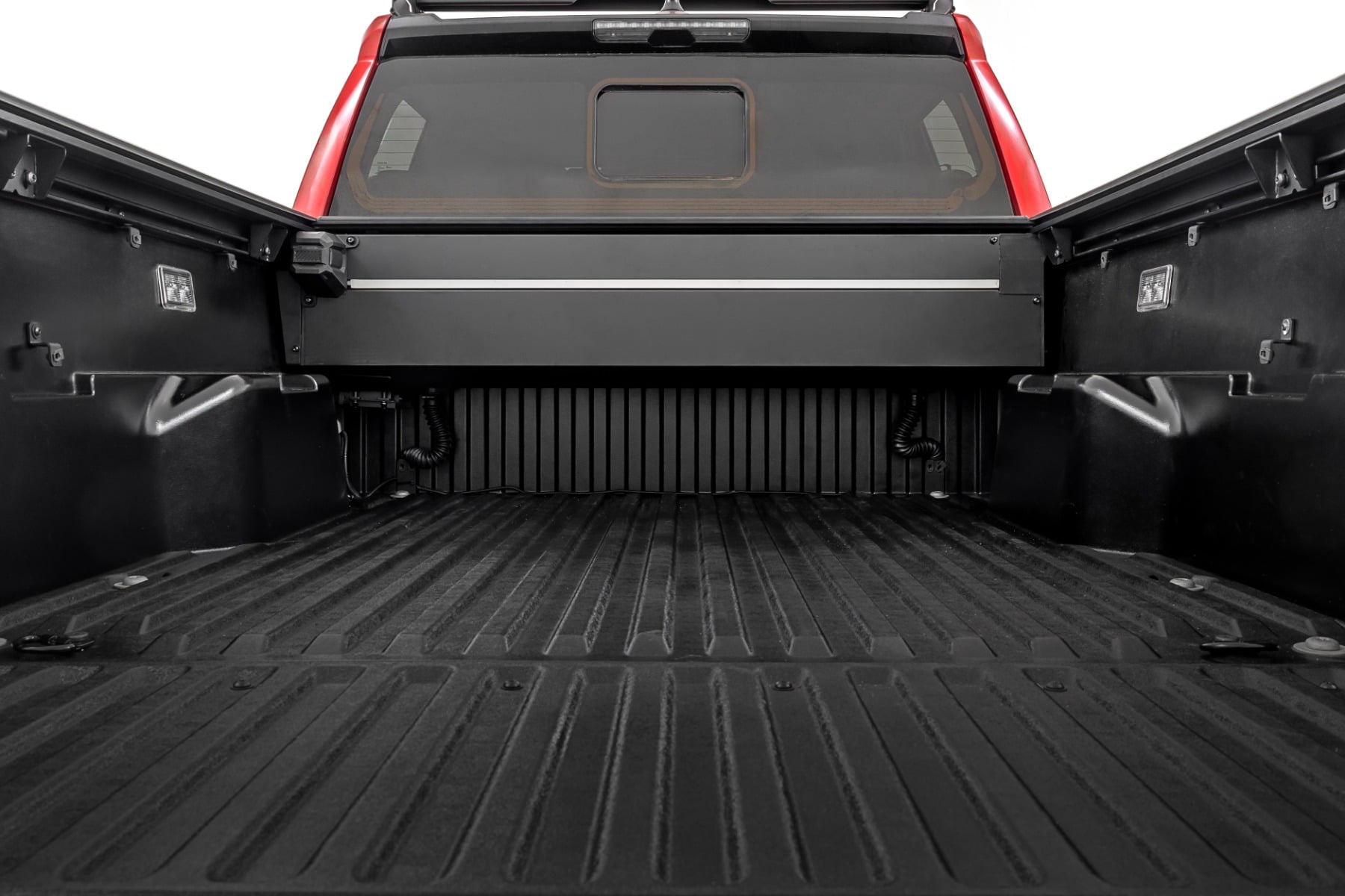 Powered Retractable Bed Cover 5 Foot Bed Toyota Tacoma 2WD/4WD (2024-2026) Rough Country-4