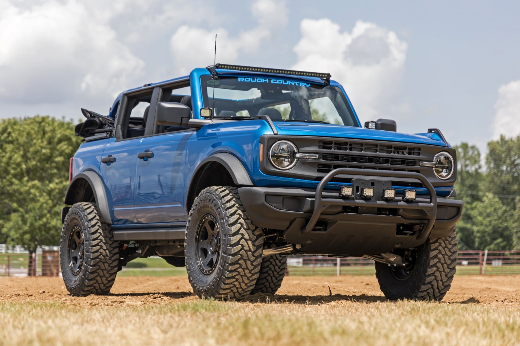 3.5 Inch Lift Kit M1R Ford Bronco 4WD (2021-2025) Rough Country-4