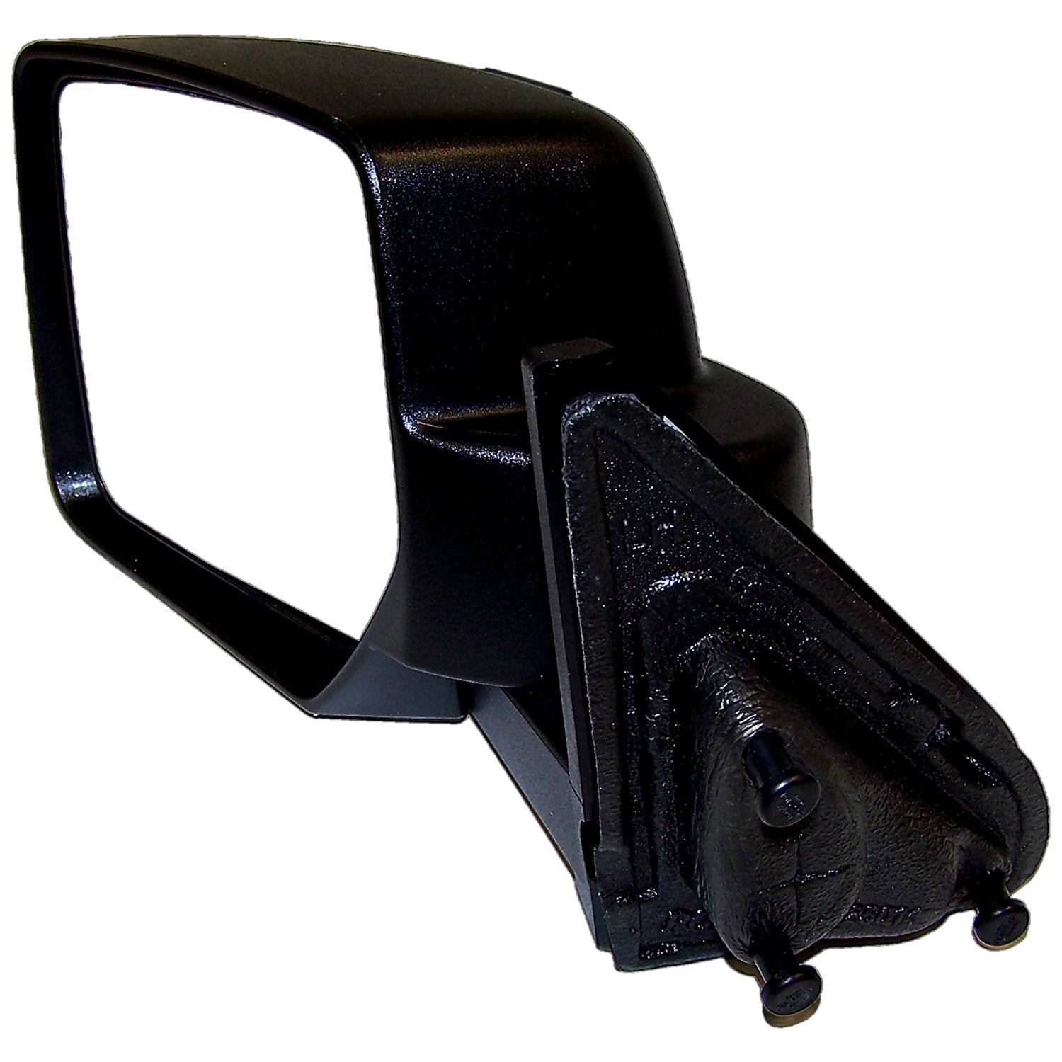 Black ; Left Manual, Manual Folding Mirror for 2007-2014 Jeep MK Patriot Crown Automotive-2