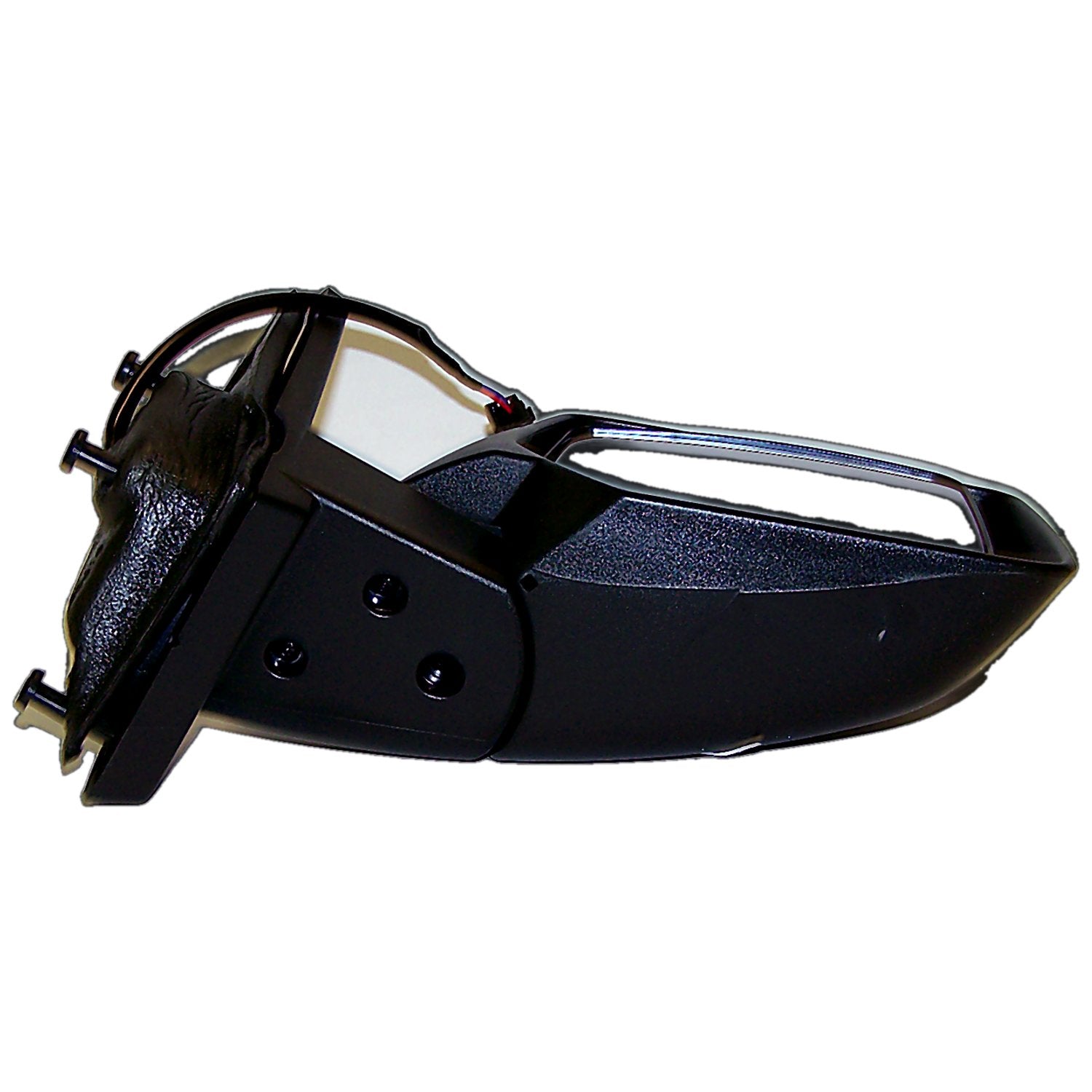 Black ; Right Power, Manual Folding Mirror for Jeep 2007-2010 MK Patriot Crown Automotive-1