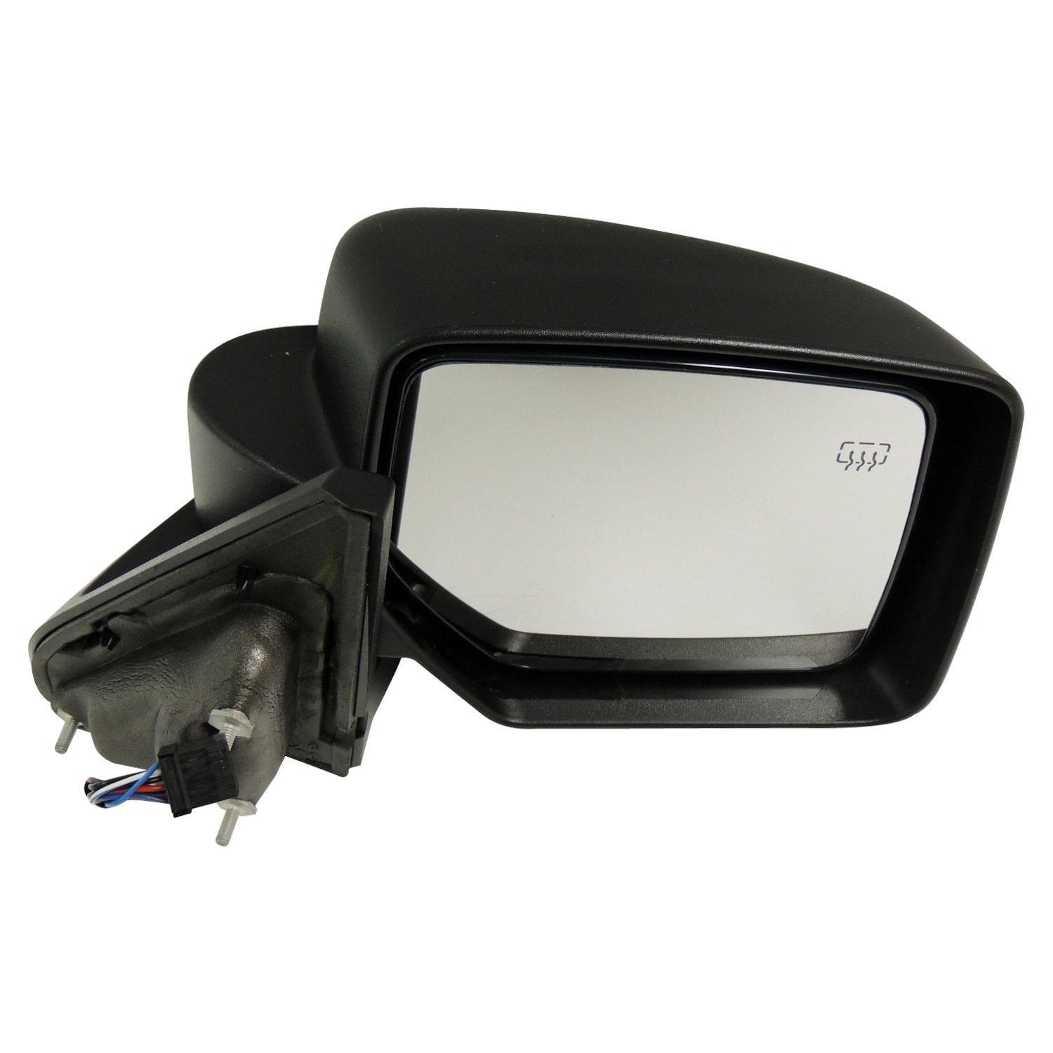 Right Power, Power Folding, Heated, Convex Mirror for 07-15 Jeep MK Patriot RHD Crown Automotive