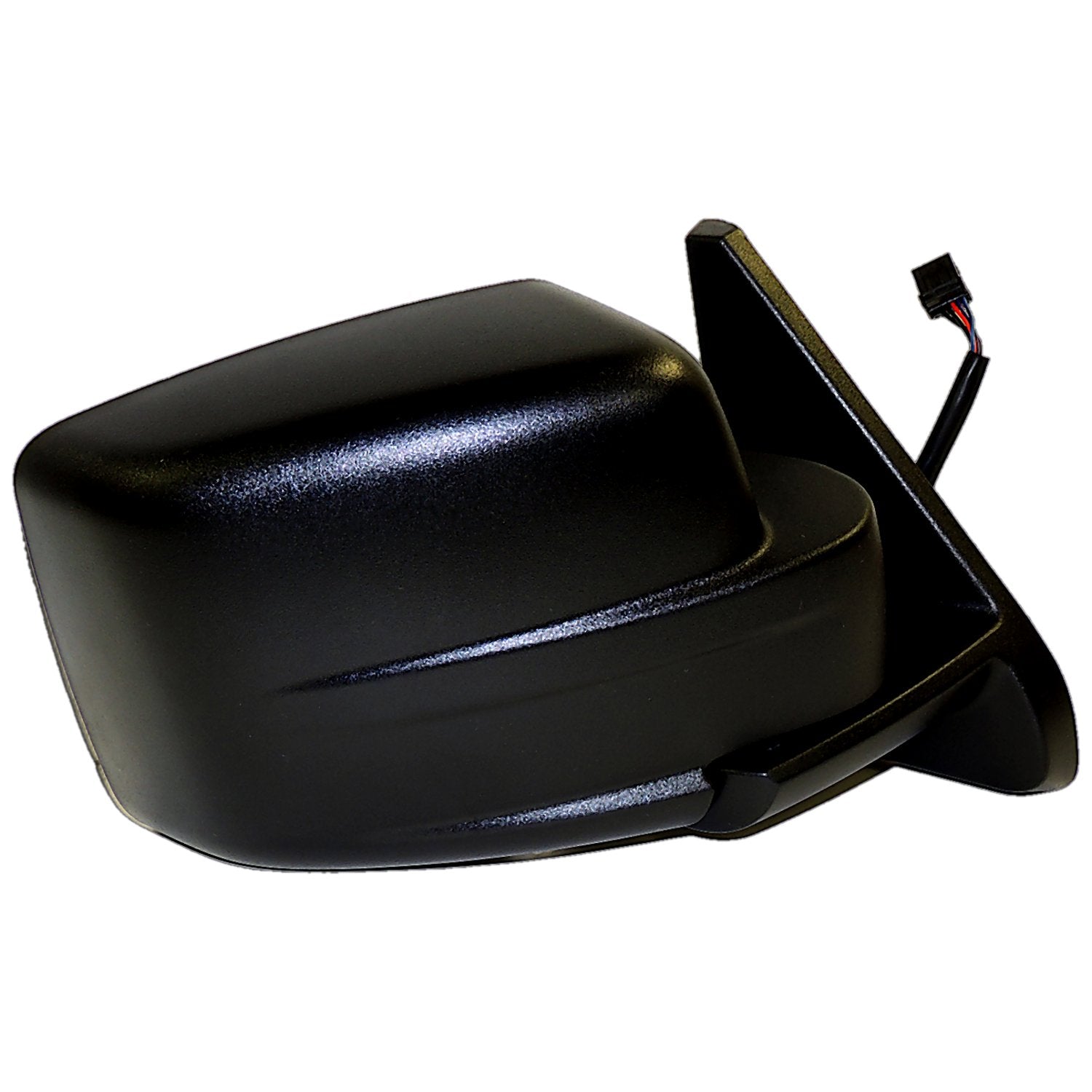 Right Power, Heated, Manual Folding Mirror for 2007-15 Jeep MK Patriot, Black Crown Automotive-1