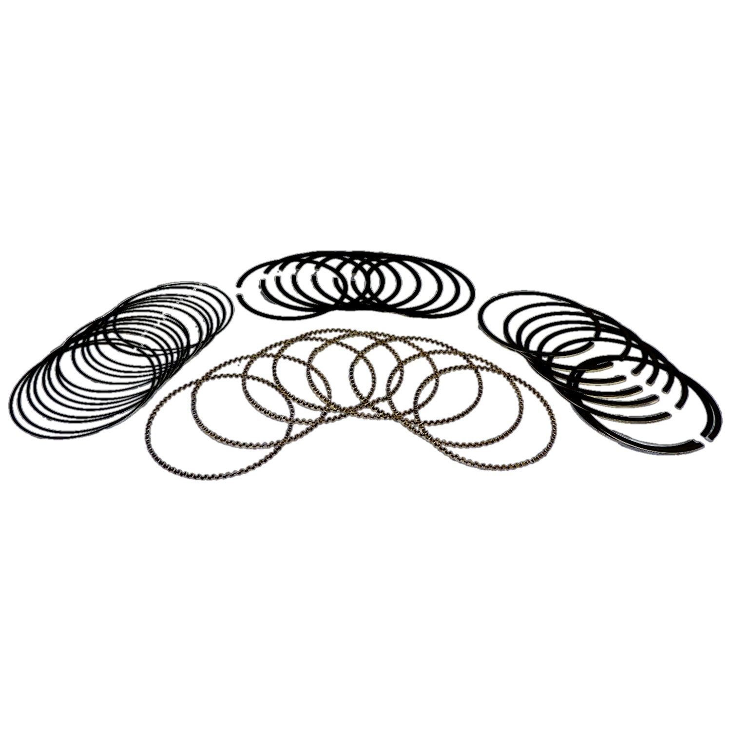 Standard Piston Ring Set for Jeep 05-10 WK Grand Cherokee, w/ 6.1L Engine Crown Automotive-1