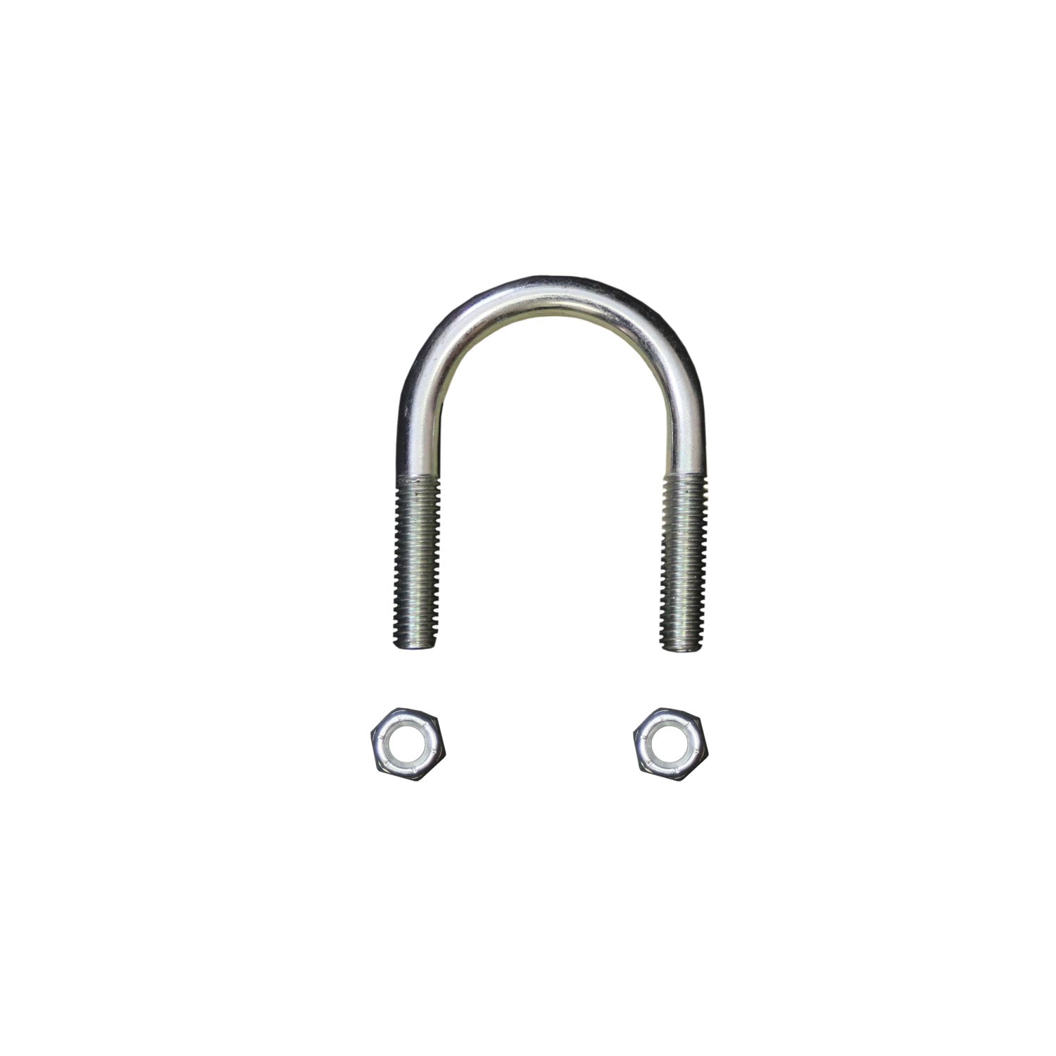 U-Bolt Front Round 0.3125 Inch Diameter Incl. Nylon Insert Lock Nut Skyjacker-1