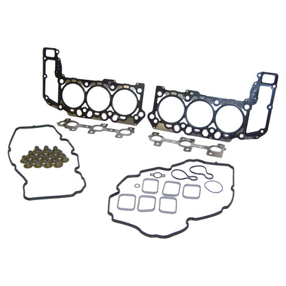 Upper Engine Gasket Set for Select 05-06 Jeep KJ, WK, XK w/ 3.7L Engine Crown Automotive