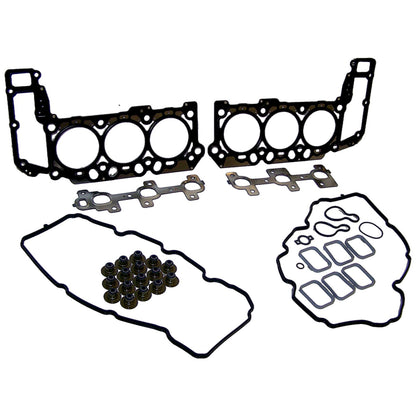 Upper Engine Gasket Set for Select 05-06 Jeep KJ, WK, XK w/ 3.7L Engine Crown Automotive-2