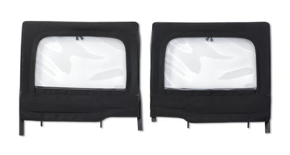 Jeep Half Doors HighRock 4x4 Element Upper Fabric Half Doors For Jeep 2020-2024 Gladiator Rear Pair Bestop-1