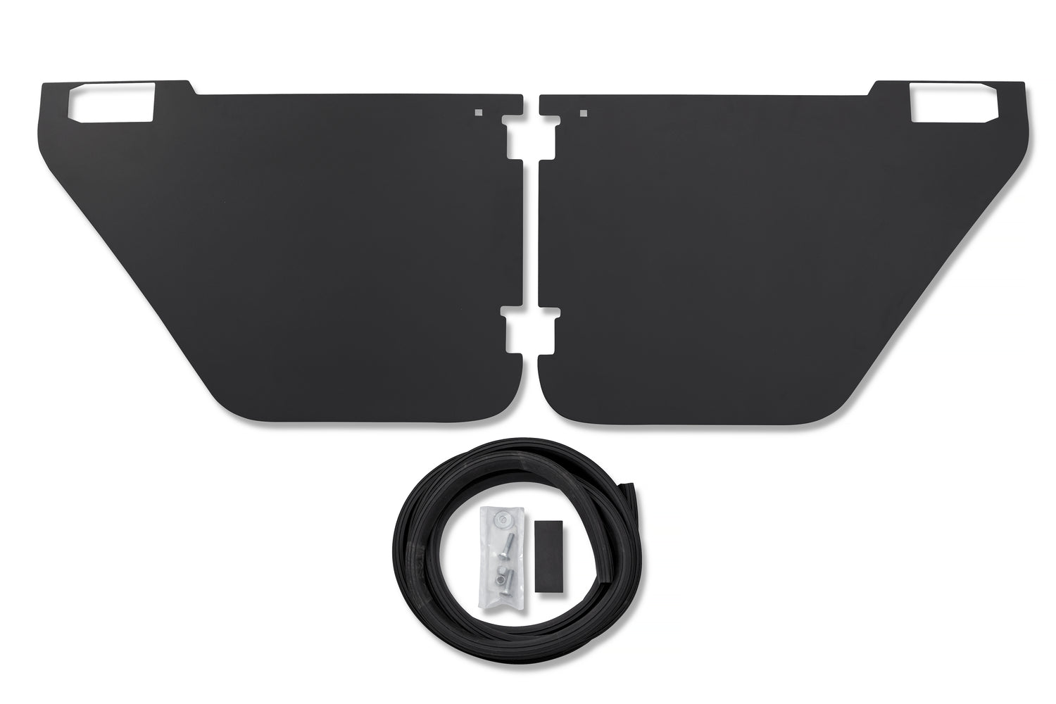 Bestop HighRock 4x4 Element Door Enclosure Panels For Jeep 2020-2024 Gladiator Black Bestop