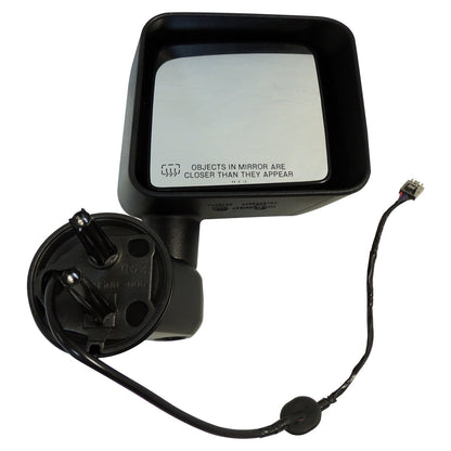 Right Power, Heated, Manual Folding Door Mirror for 2011-2013 Jeep JK Wrangler Crown Automotive