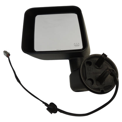 Left Power, Heated, Manual Folding Door Mirror for 2011-2013 Jeep JK Wrangler Crown Automotive