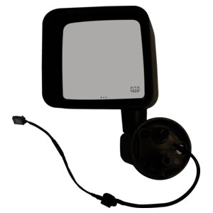 Left Power Heated Convex Door Mirror for Jeep JK Wrangler 11-13 (Export Only) Crown Automotive-2
