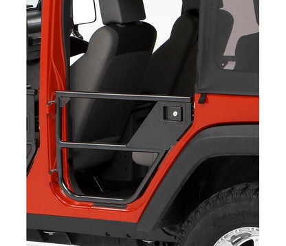 Jeep Tube Doors HighRock 4x4 Element Doors For Jeep 2007-2018 Wrangler JK Matte Black Bestop-1