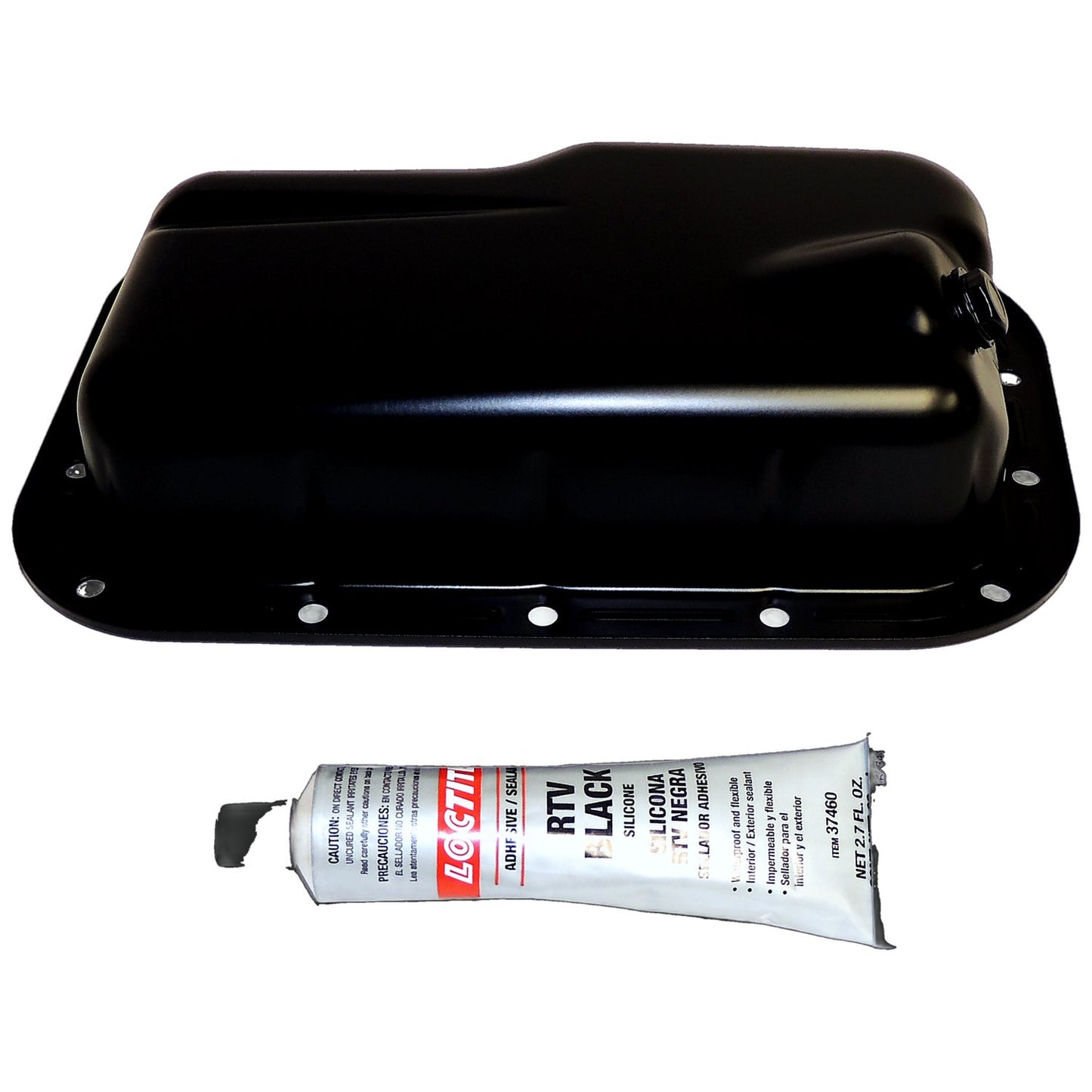 Engine Oil Pan Kit for 2012-2018 JK Wrangler w/ 3.6L or 3.0L Gas Engines Crown Automotive-2