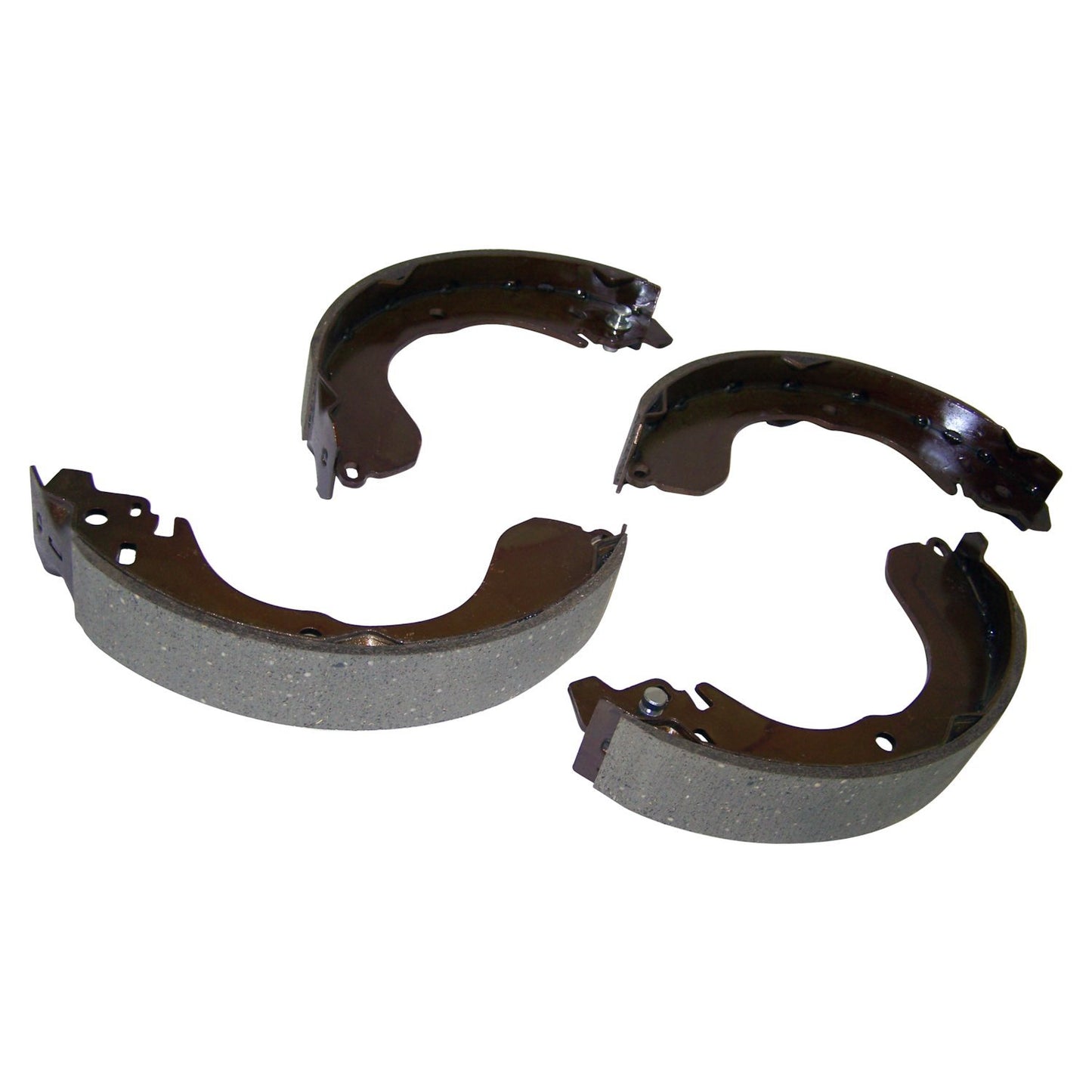 Rear Brake Shoe Set for 2008-2017 Jeep MK Compass / Patriot w/ Rear Drum Brakes Crown Automotive