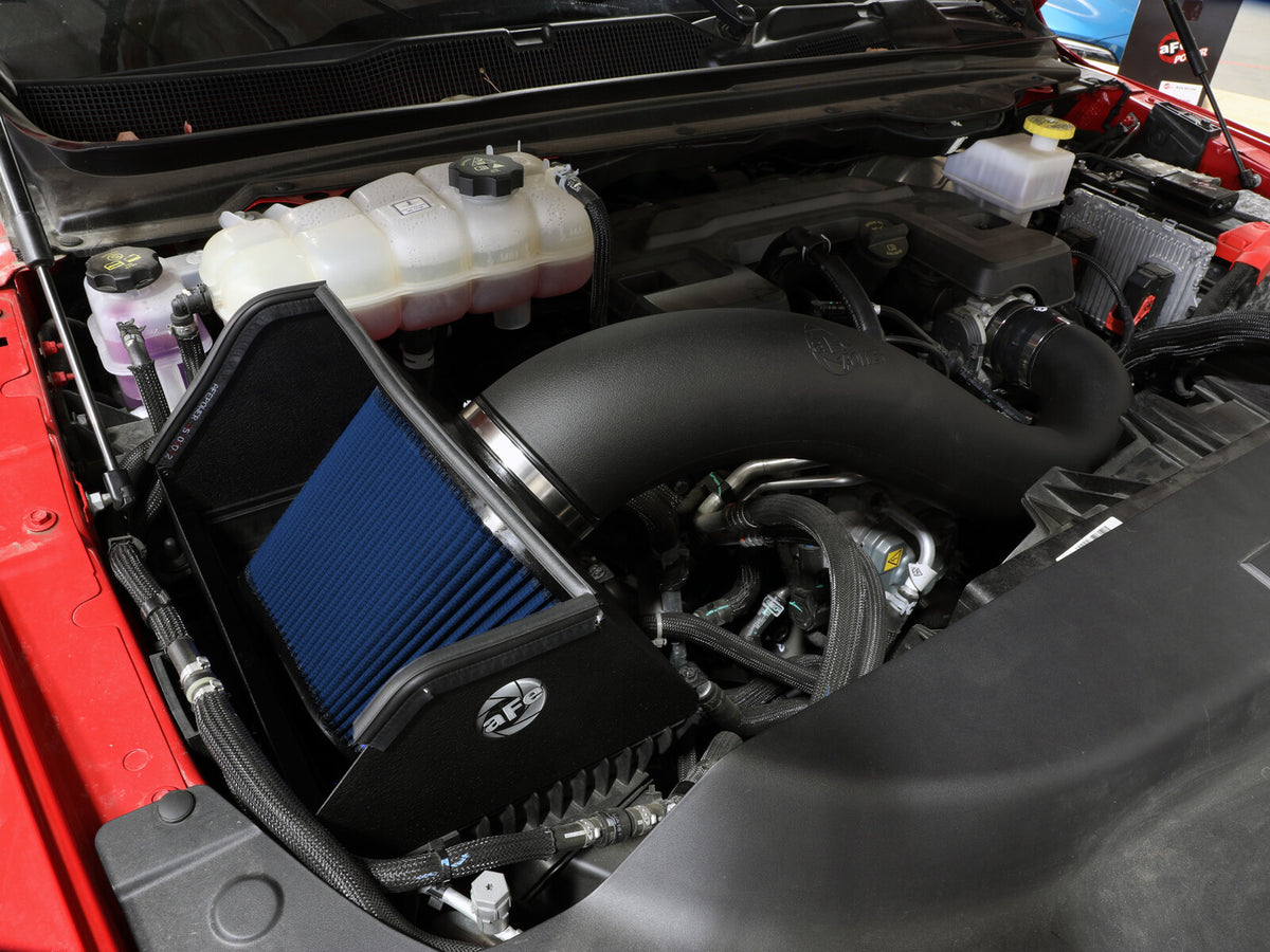 Rapid Induction Cold Air Intake System w/ Pro 5R Filter Ram 1500 (Dt) 19-26 V6-3.6L aFe Power-5