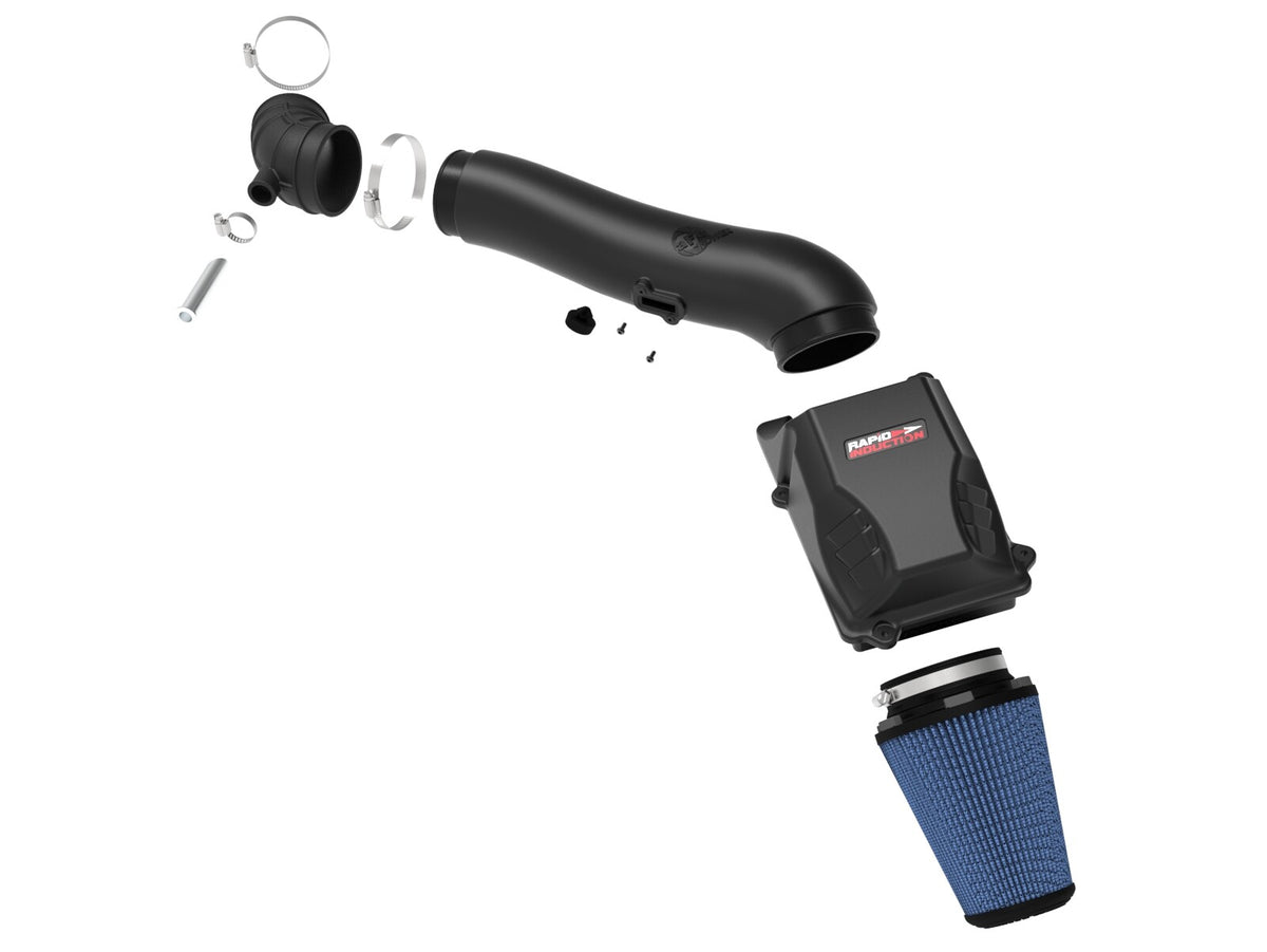 Rapid Induction Cold Air Intake System w/ Pro 5R Filter Jeep Wrangler (Jl)/Gladiator (Jt) 20-23 V6-3.0L (td) EcoDiesel aFe Power-1