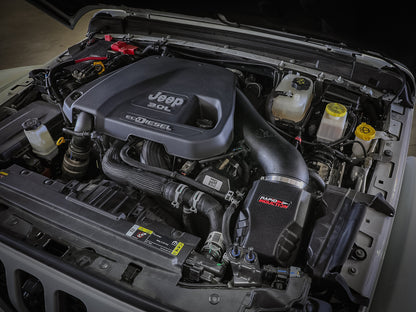 Rapid Induction Cold Air Intake System w/ Pro 5R Filter Jeep Wrangler (Jl)/Gladiator (Jt) 20-23 V6-3.0L (td) EcoDiesel aFe Power-5