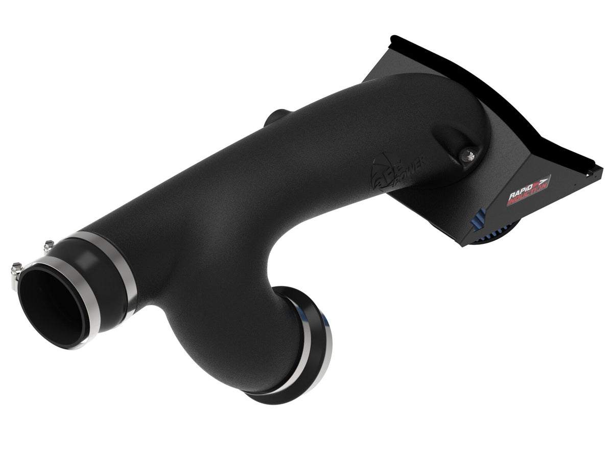 Rapid Induction Cold Air Intake System w/ Pro 5R Filter Ford F-150 21-26 V6-3.5L (tt) aFe Power-2