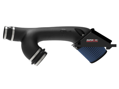 Rapid Induction Cold Air Intake System w/ Pro 5R Filter Ford F-150 21-26 V6-3.5L (tt) aFe Power-3