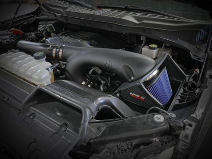 Rapid Induction Cold Air Intake System w/ Pro 5R Filter Ford F-150 21-26 V6-3.5L (tt) aFe Power-6