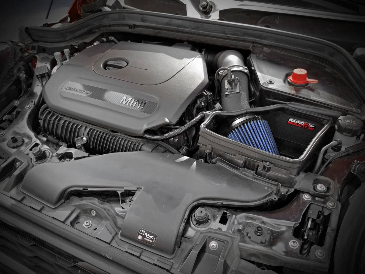 Rapid Induction Cold Air Intake System w/ Pro 5R Filter Mini Cooper S (F55/F56) 19-24 L4-2.0L (t) B46/B48 aFe Power-5