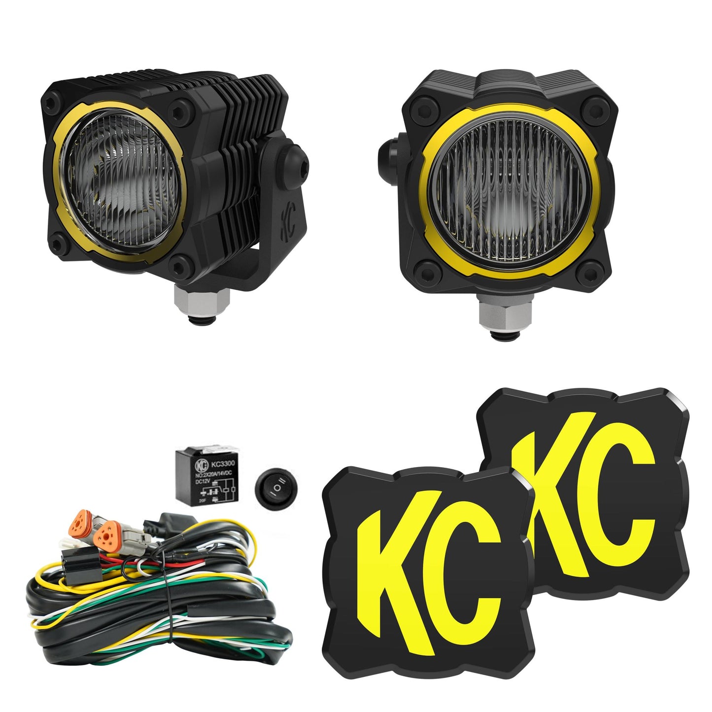 Flex Era 1 LED 2- Light Rear Bracket Kit KC Hilites