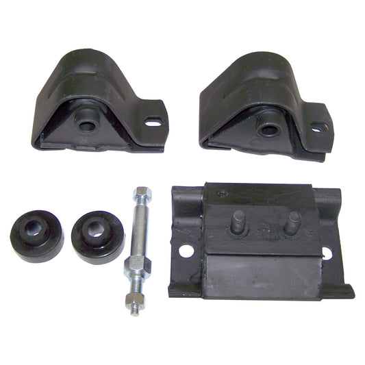 Engine Mount Kit for 1987-1990 YJ Wrangler w/ 2.5L Engine Crown Automotive
