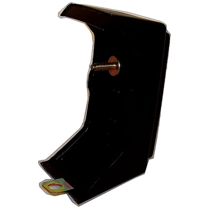 Left Front Bumper Guard for Jeep 84-96 XJ Cherokee, 86-92 MJ Comanche, Black Crown Automotive-2