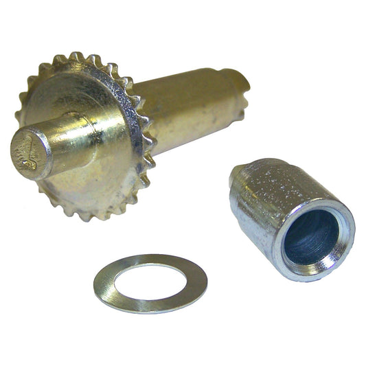 Drum Brake Adjuster w/ 10 inch X 2-1/2 inch Drums Left Rear 66-95 Jeep CJs, XJ, MJ, C101, YJ, Models Crown Automotive