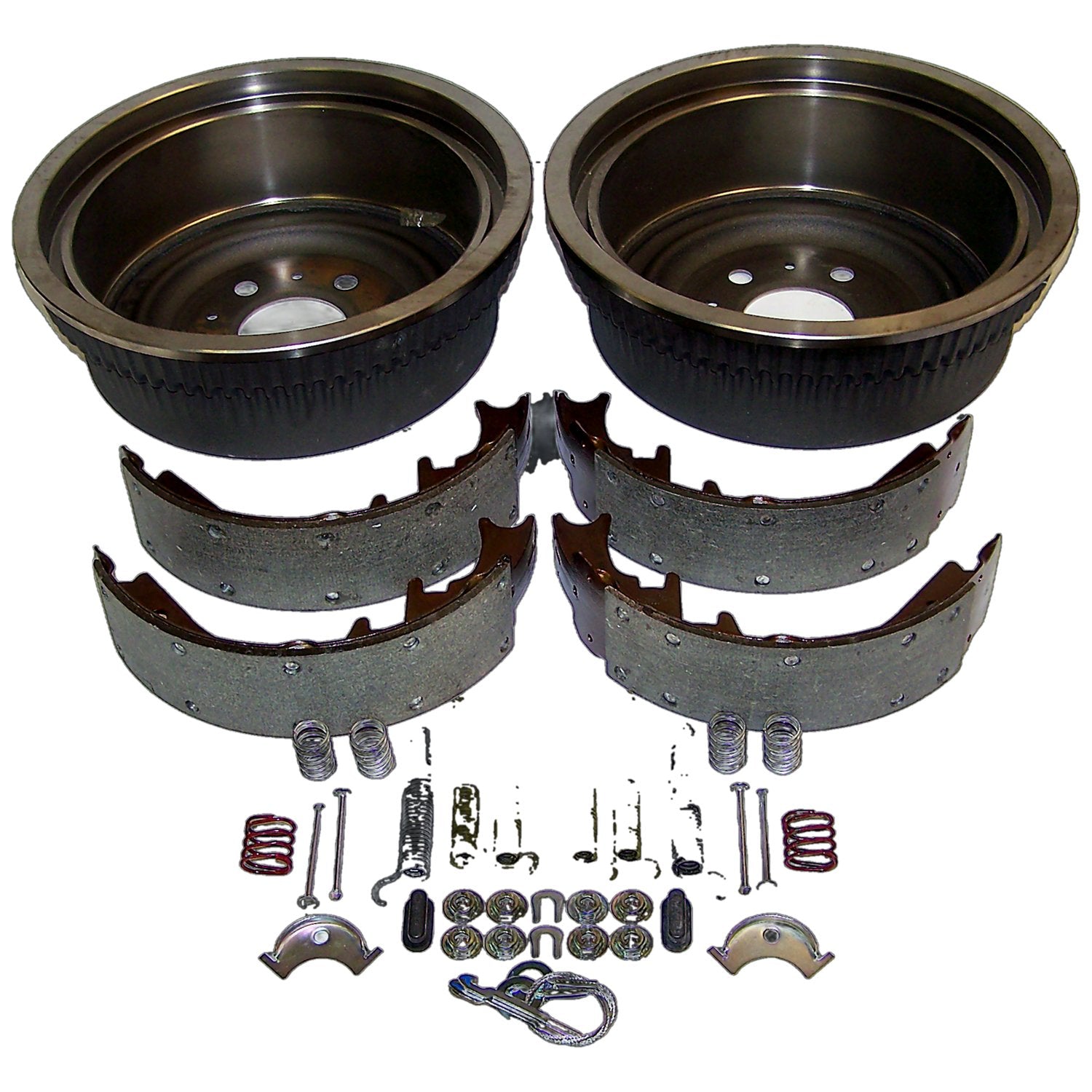 Rear Drum Service Brake Kit for Jeep XJ, MJ, YJ w/ 10 Inch x 2.5 Inch Drums Crown Automotive-1