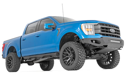 SR2 Adjustable Aluminum Steps Crew Cab 15-22 Ford F-150/17-22 Super Duty Rough Country-2