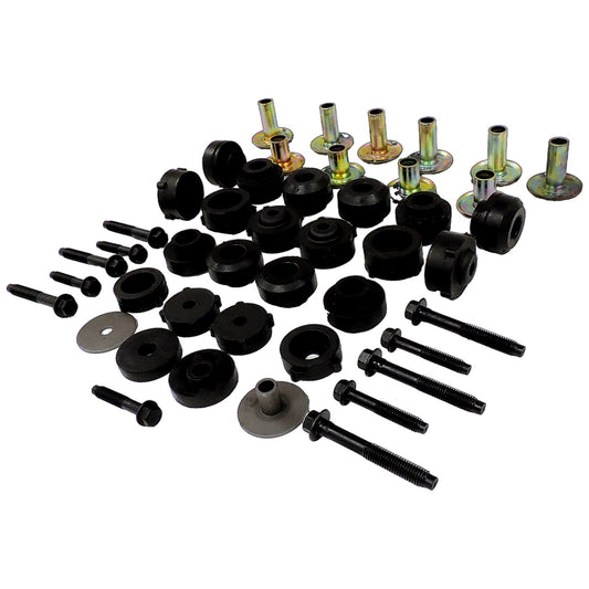 Body Mount Master Kit for 1987-1995 Jeep YJ Wrangler w/ Steel Body Crown Automotive-1
