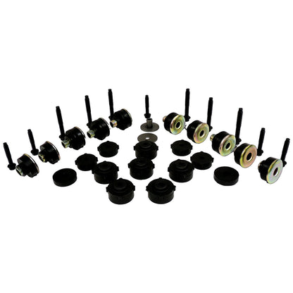 Body Mount Master Kit for 1987-1995 Jeep YJ Wrangler w/ Steel Body Crown Automotive-2