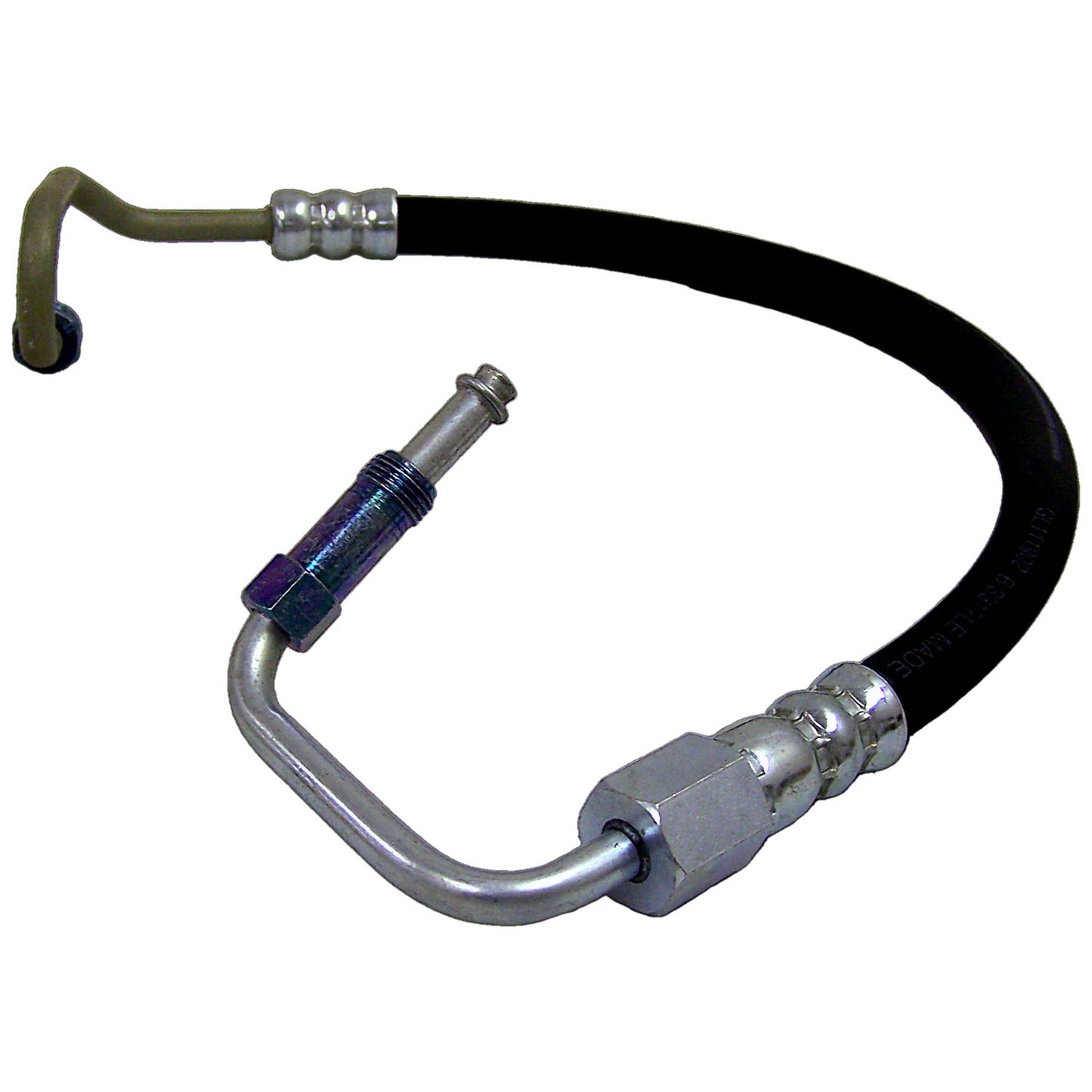 Power Steering Pressure Hose for 87-90 XJ Cherokee, MJ Comanche w/ 2.5L, 4.0L Crown Automotive-2