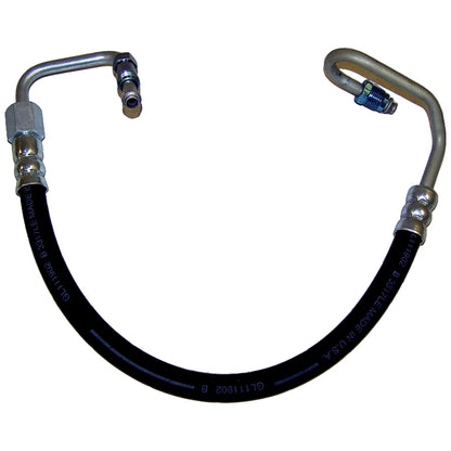 Power Steering Pressure Hose for 87-90 XJ Cherokee, MJ Comanche w/ 2.5L, 4.0L Crown Automotive-3