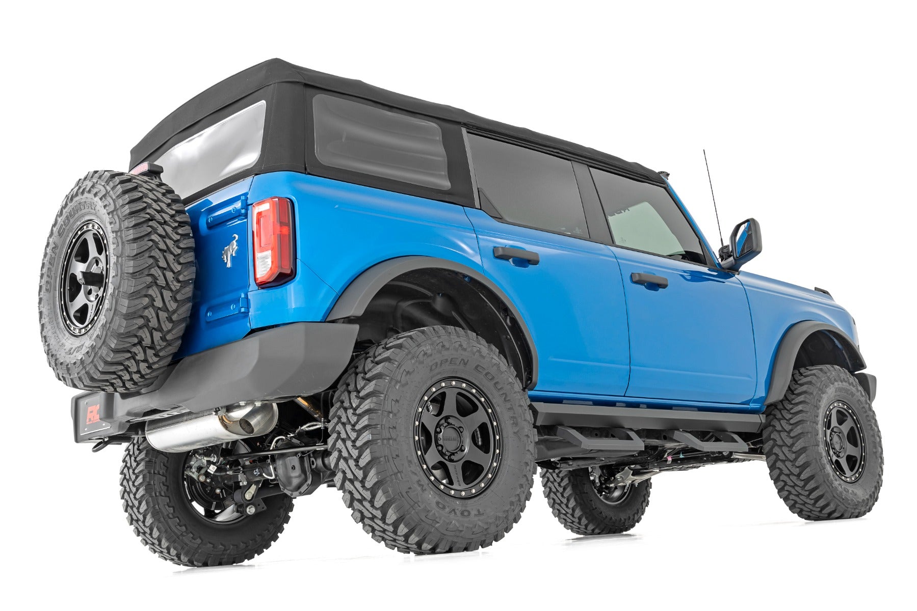 SR2 Adjustable Aluminum Step 21-Up Ford Bronco 4WD Rough Country-3